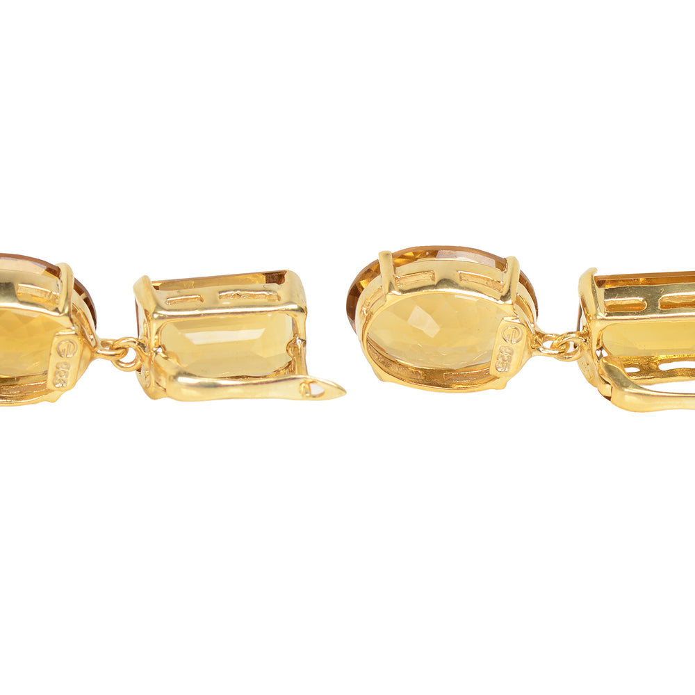 
                      
                        Pop Art - Citrine Earrings in Vermeil Sterling
                      
                    