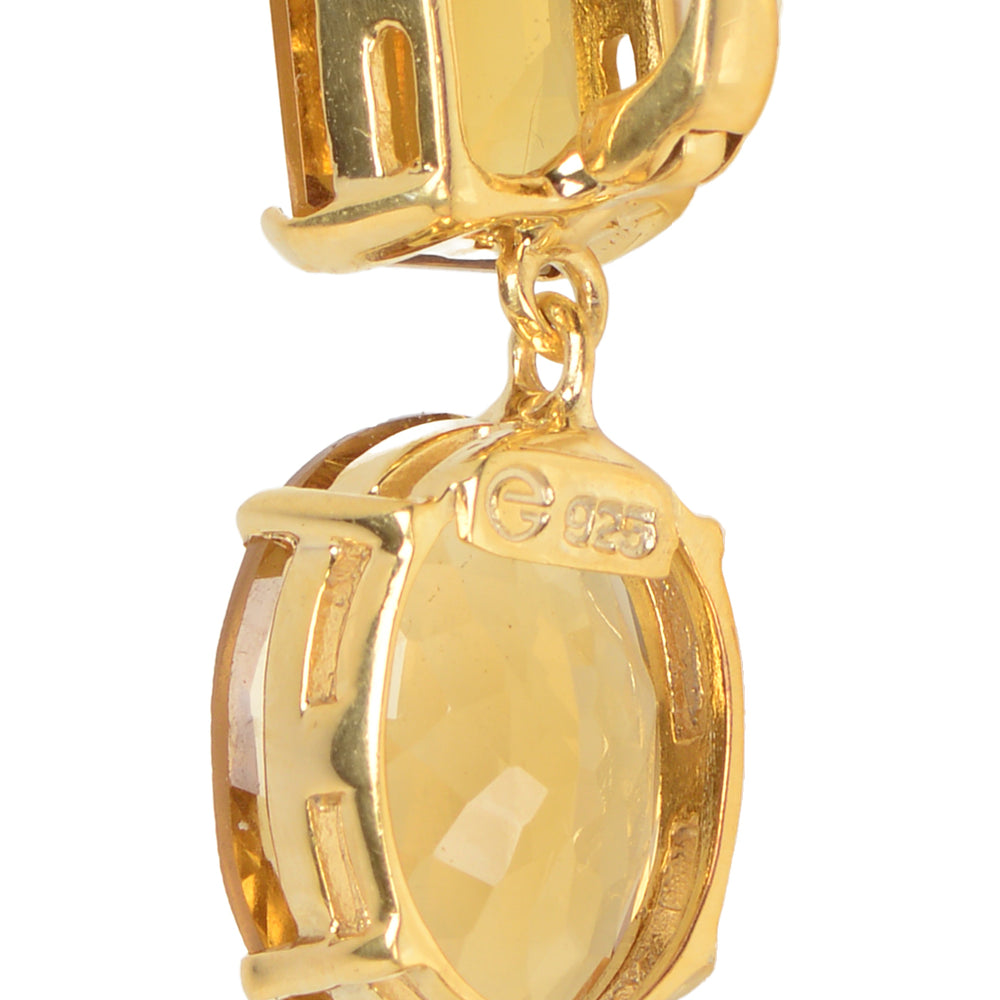 
                      
                        Pop Art - Citrine Earrings in Vermeil Sterling
                      
                    