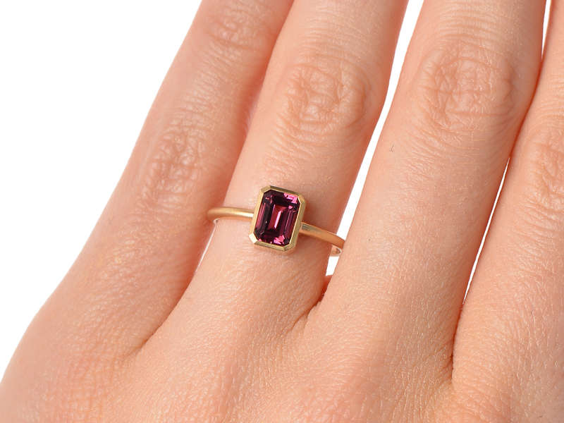 Pink Serenade - Umbalite Garnet Ring