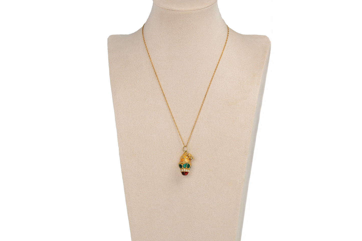 Honey Bee Vermeil Silver Charm Pendant