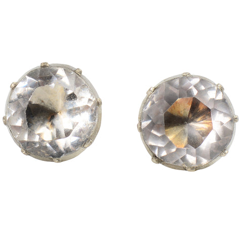 Georgian Paste Stud Earrings