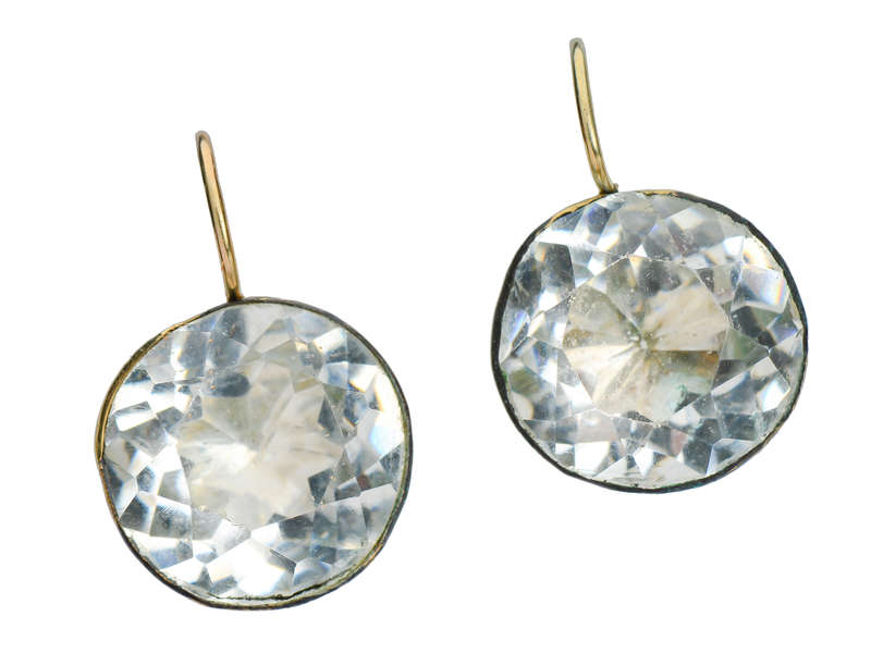 Red Carpet Wonders - Georgian Paste Earrings