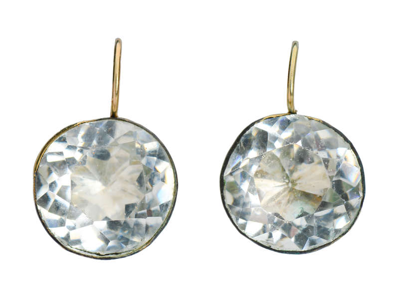 Red Carpet Wonders - Georgian Paste Earrings