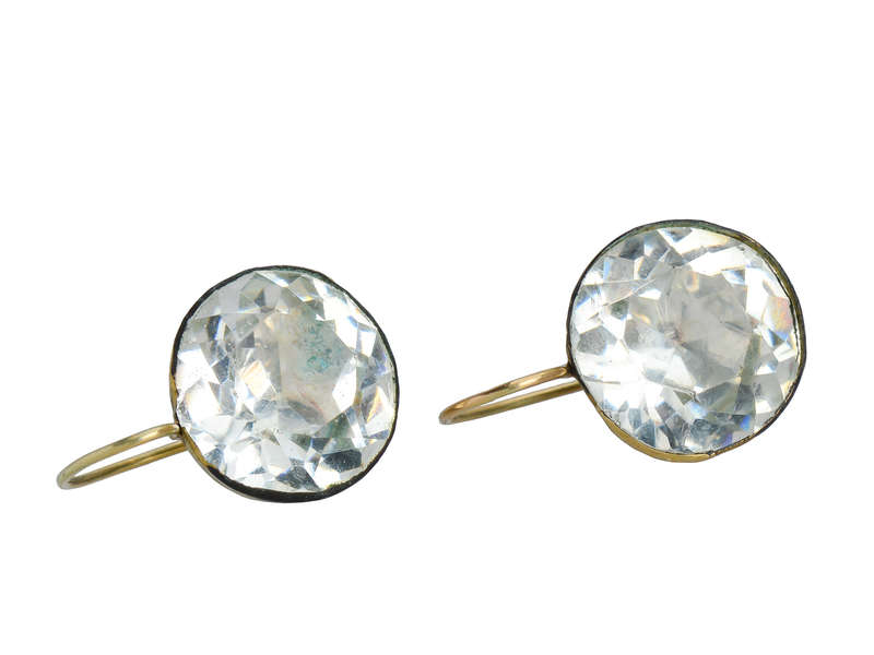 Red Carpet Wonders - Georgian Paste Earrings