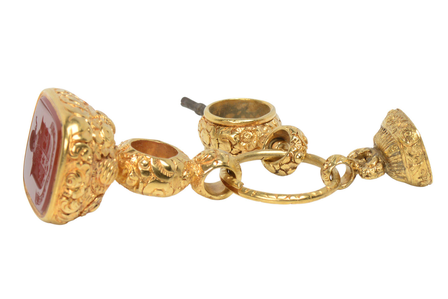 Elephants All Around - Fantastic Set of Fob Seals & Watch Key