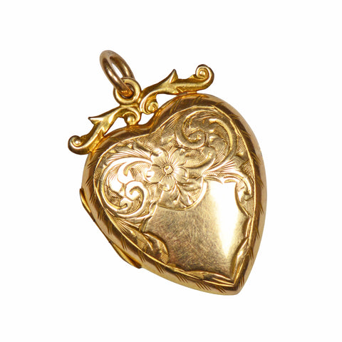 Heartbeat - Antique Gold Locket