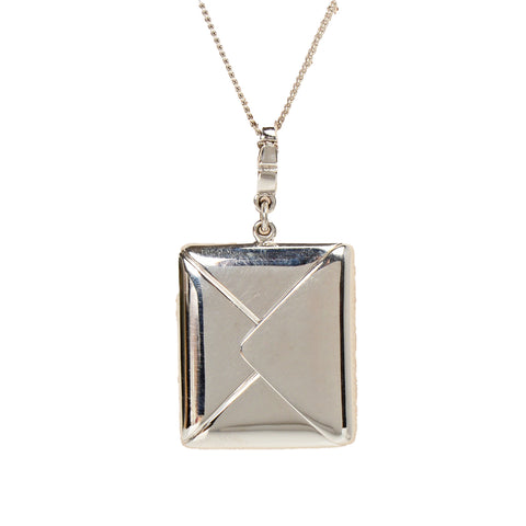 Louis Vuitton 18k Envelope Locket Pendant