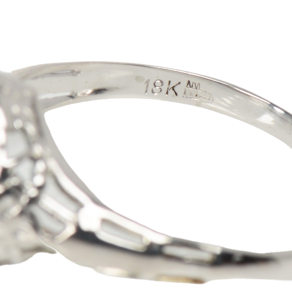 
                      
                        Vintage Art Deco Aquamarine Filigree Ring
                      
                    