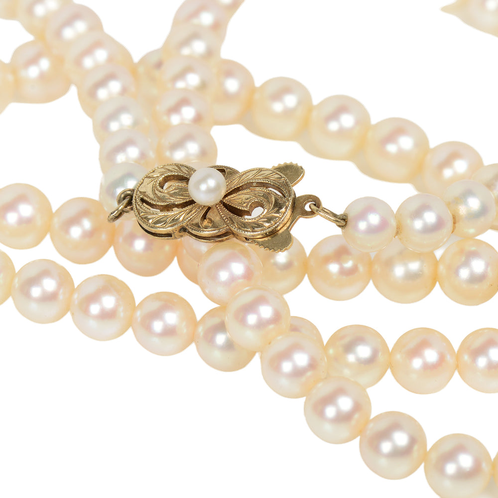 Mikimoto Strand of FIne Cultured Saltwater Pearls