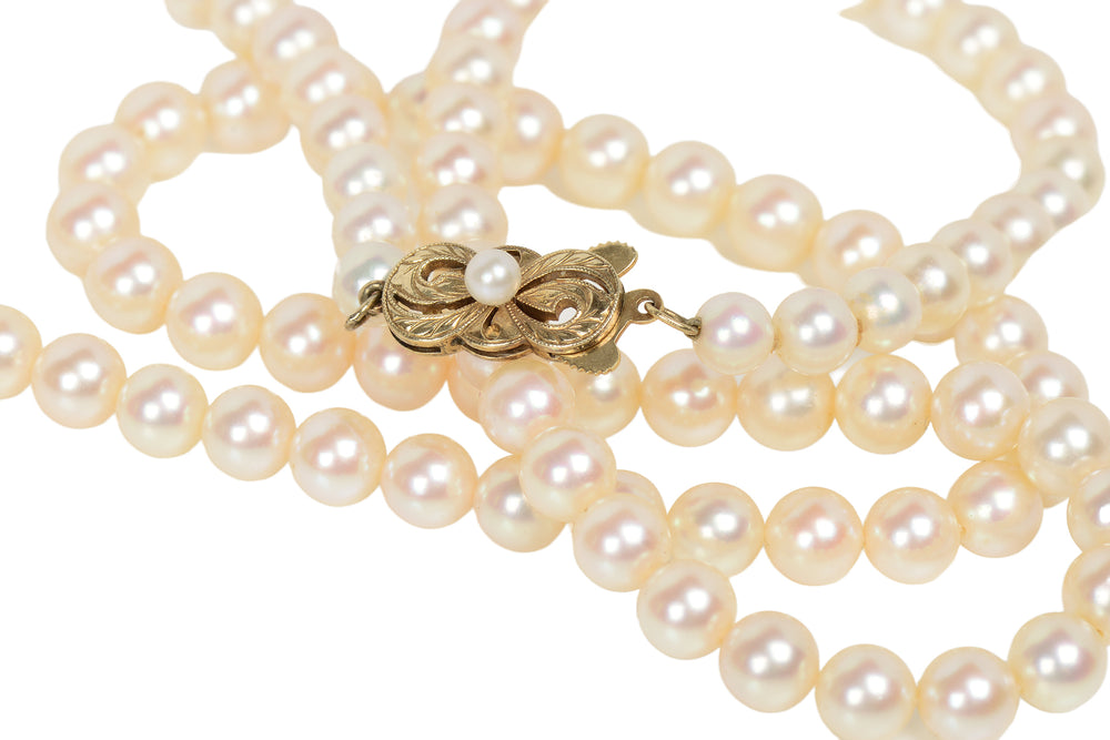 Mikimoto Strand of FIne Cultured Saltwater Pearls