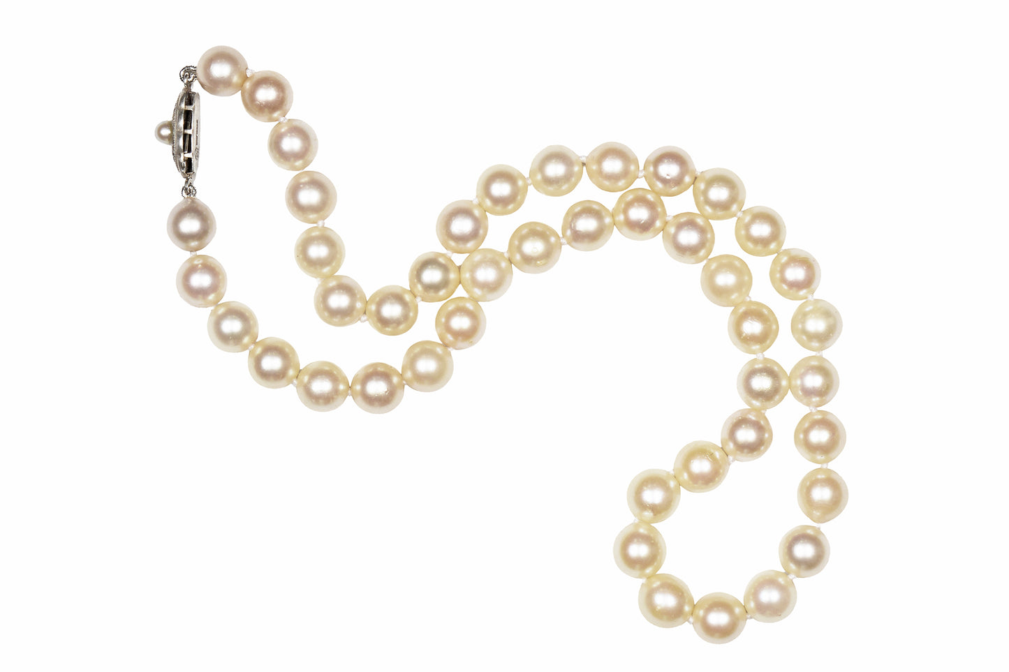 Mikimoto Pearl Choker 8 MM - Lane Crawford