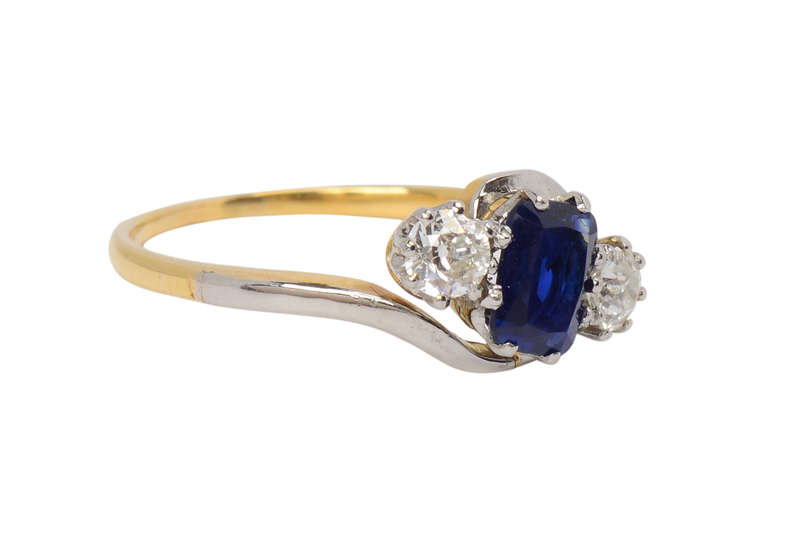 
                      
                        Angular Momentum - Sapphire Diamond Ring
                      
                    