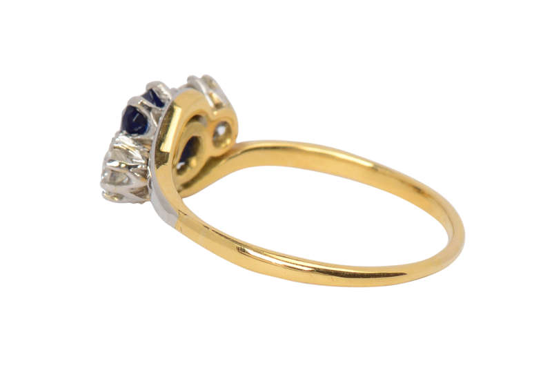 
                      
                        Angular Momentum - Sapphire Diamond Ring
                      
                    