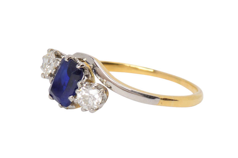 
                      
                        Angular Momentum - Sapphire Diamond Ring
                      
                    