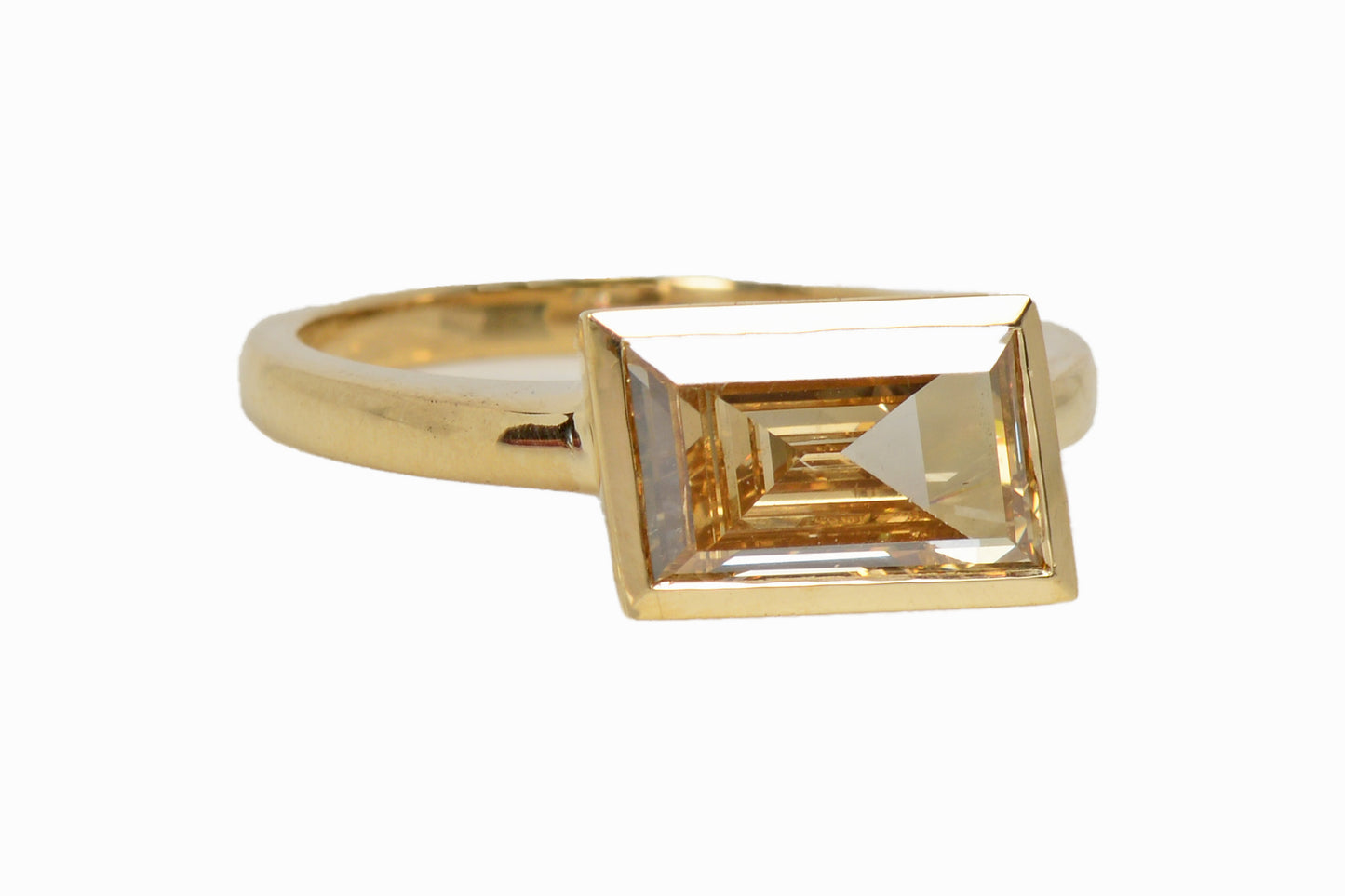 One-of-a-Kind 2.05 Carat Congac Diamond Ring