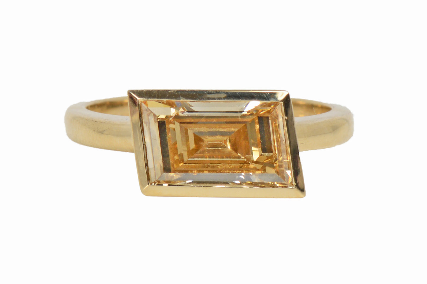 One-of-a-Kind 2.05 Carat Congac Diamond Ring