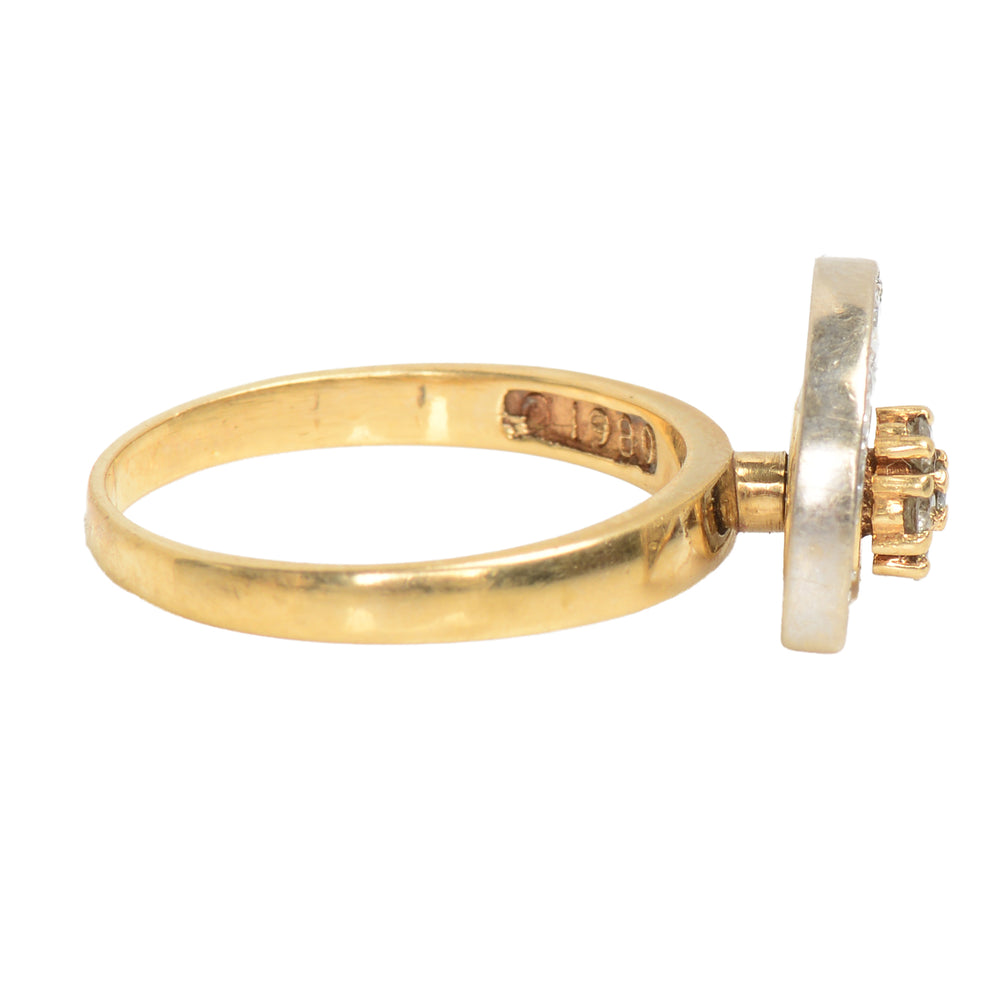 
                      
                        Vintage Teufel Motion Kinetic Moon & Star Ring
                      
                    