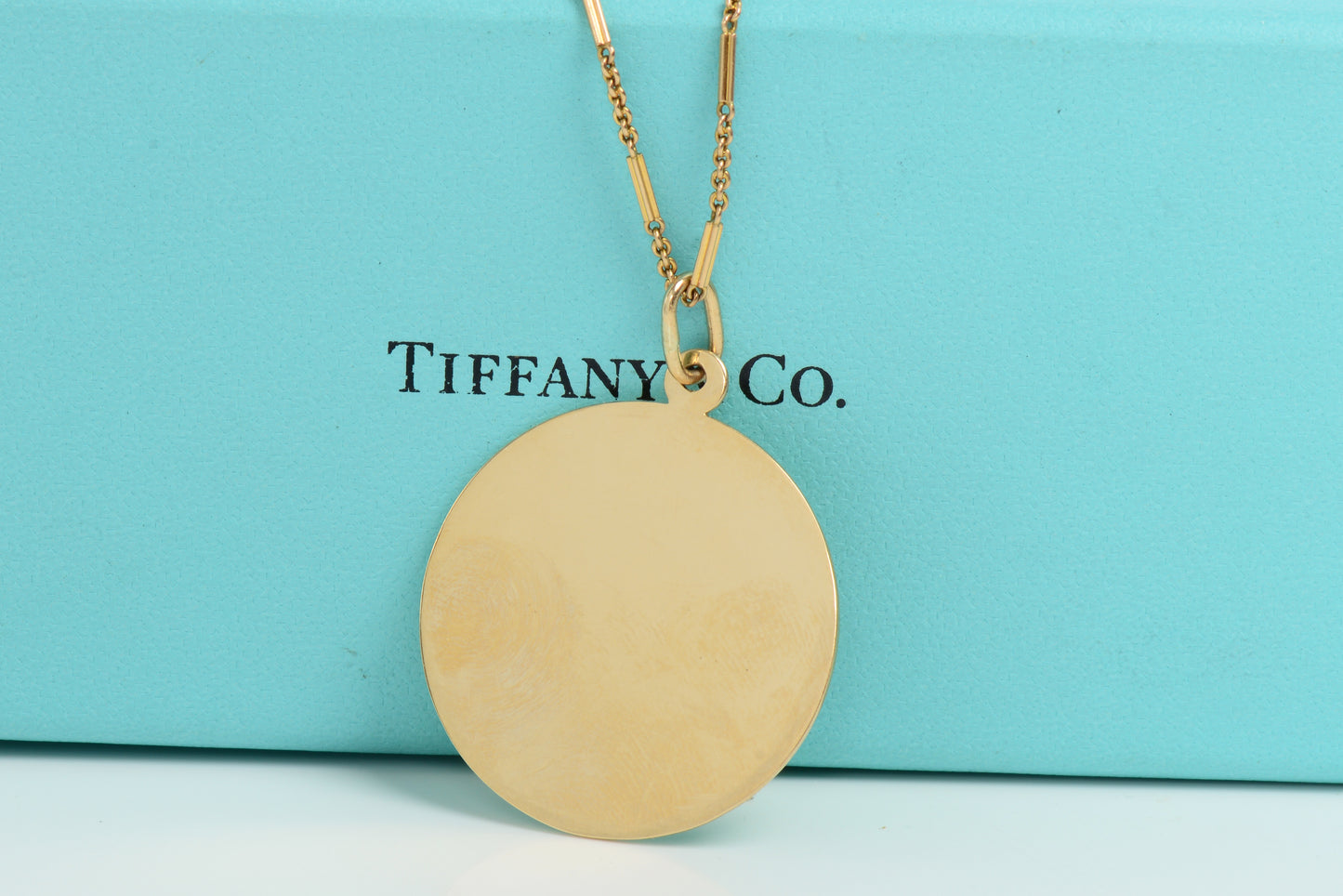 Christmas 1954 Vintage Tiffany & Co. 14k Gold Pendant