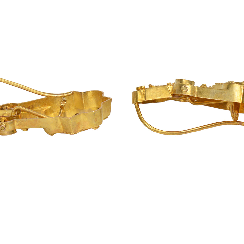 
                      
                        Victorian Gold Bird Motif Earrings
                      
                    