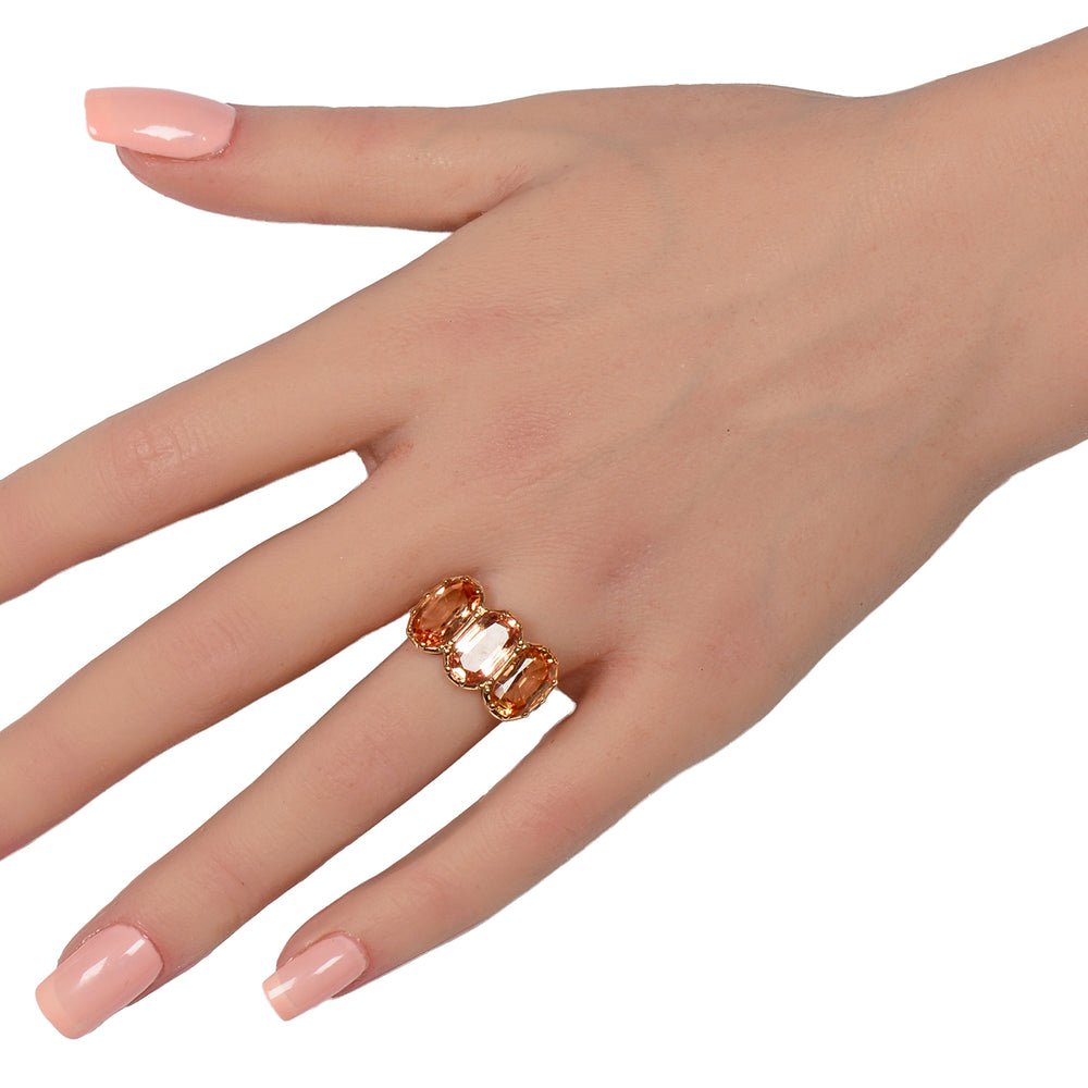 
                      
                        Victorian Precious Topaz Trilogy Ring
                      
                    