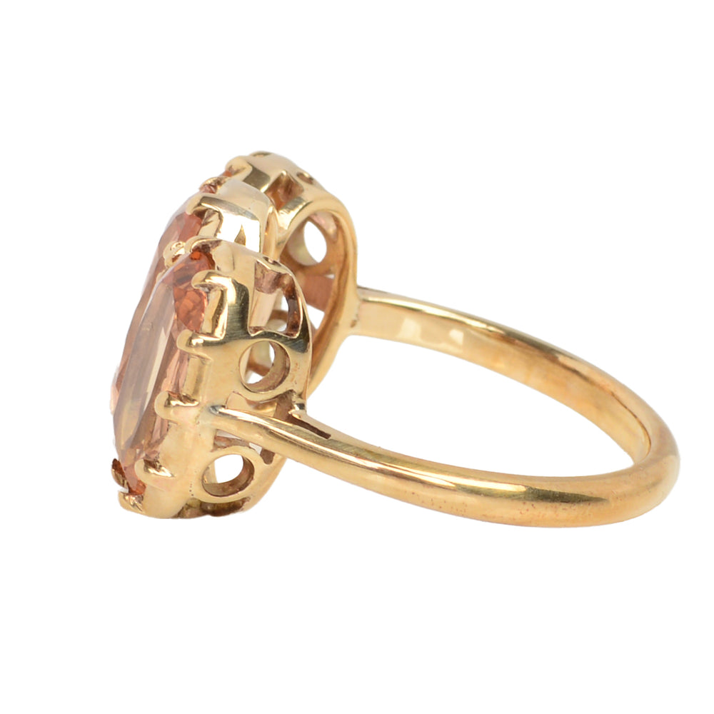 
                      
                        Victorian Precious Topaz Trilogy Ring
                      
                    