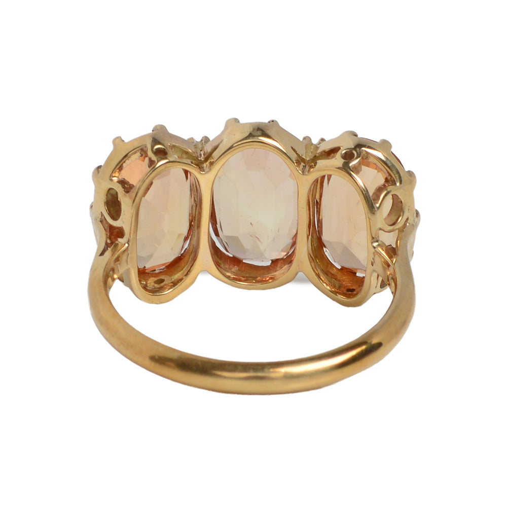 
                      
                        Victorian Precious Topaz Trilogy Ring
                      
                    