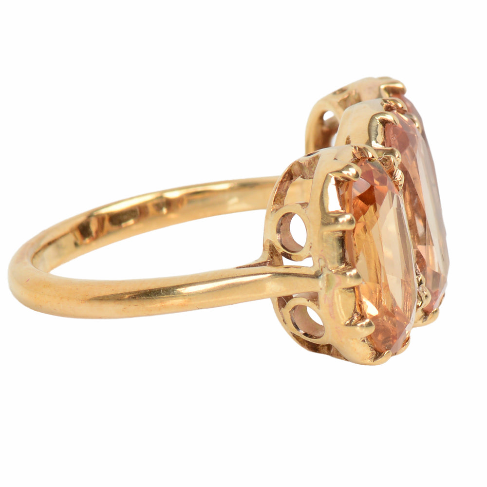 
                      
                        Victorian Precious Topaz Trilogy Ring
                      
                    