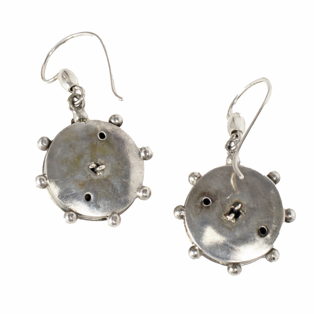 
                      
                        Antique Victorian Silver Acorn & Oak Leaf Earrings
                      
                    