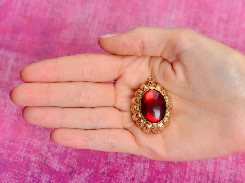 Double Rarity - Convertible Victorian Bracelet to Pendant