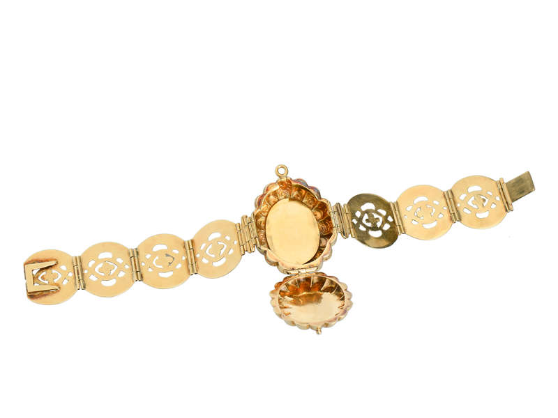 Double Rarity - Convertible Victorian Bracelet to Pendant