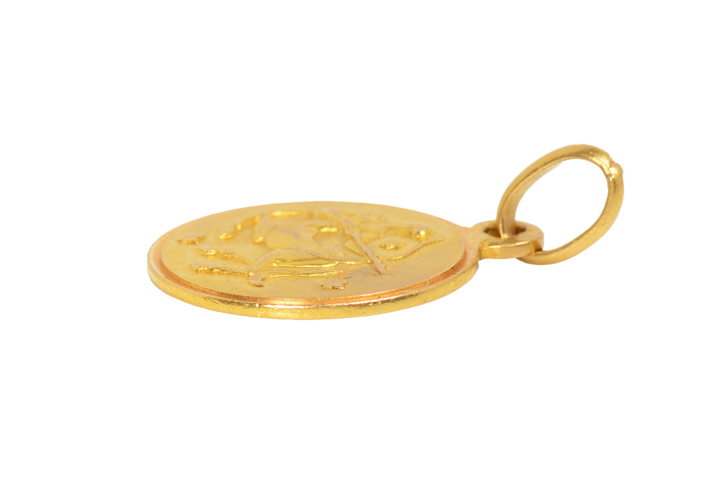 Vintage Italian Sagittarius Zodaic Sign Pendant Charm
