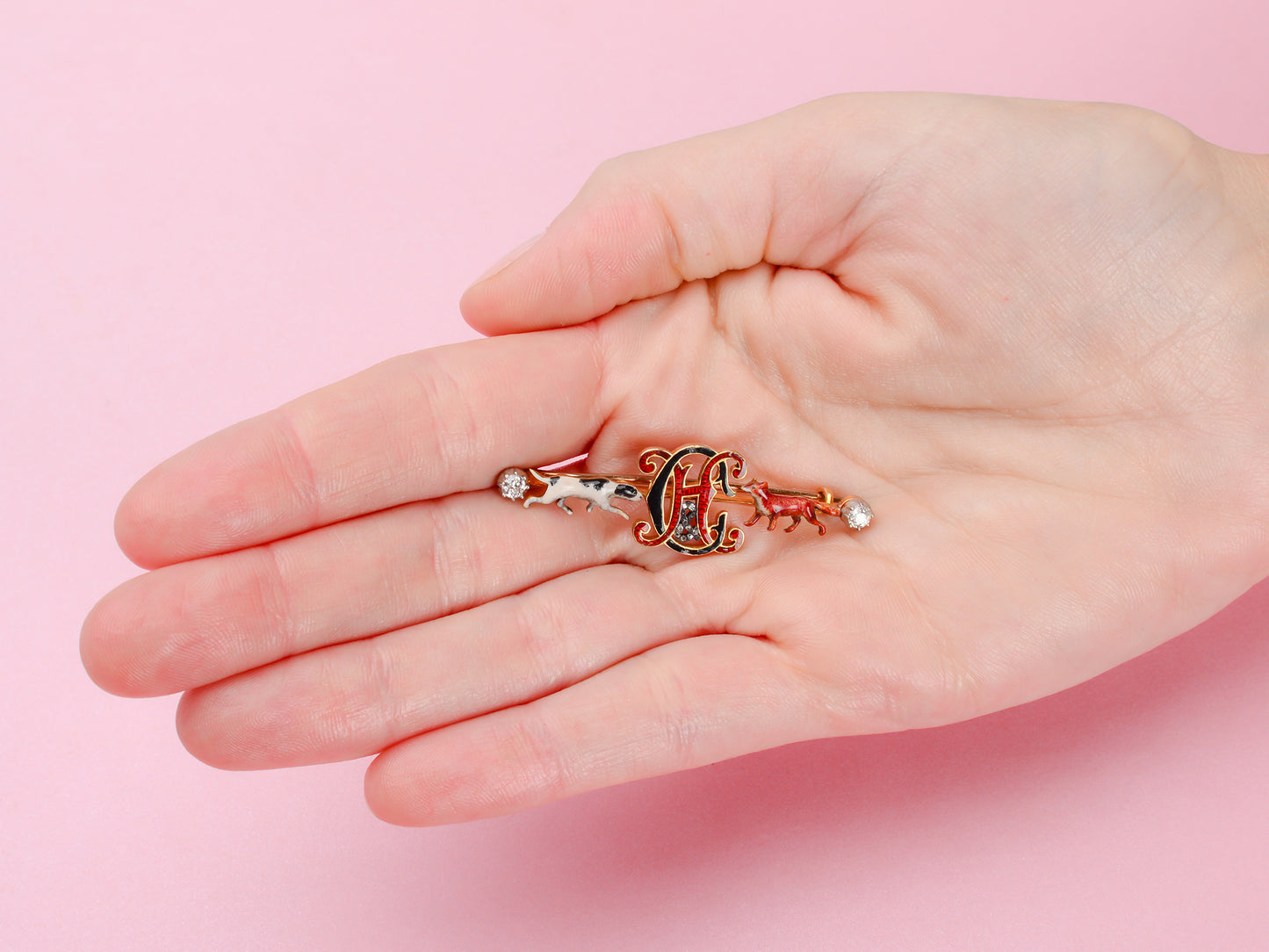 The Thrill of the Chase - Fox & Hound Brooch