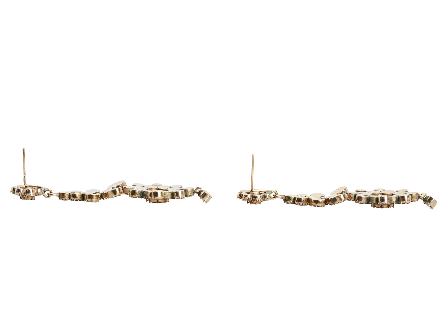 Pinnacle - Almandine Georgian Garnet Earrings