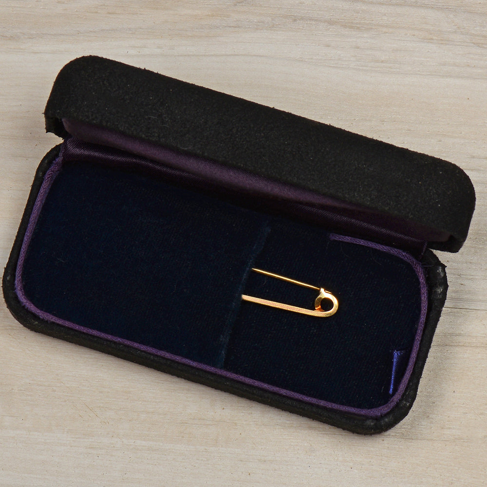 
                      
                        Tiffany & Co. Gold Safety Pin Brooch
                      
                    