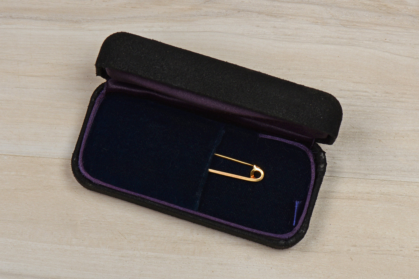 Tiffany & Co. Gold Safety Pin Brooch