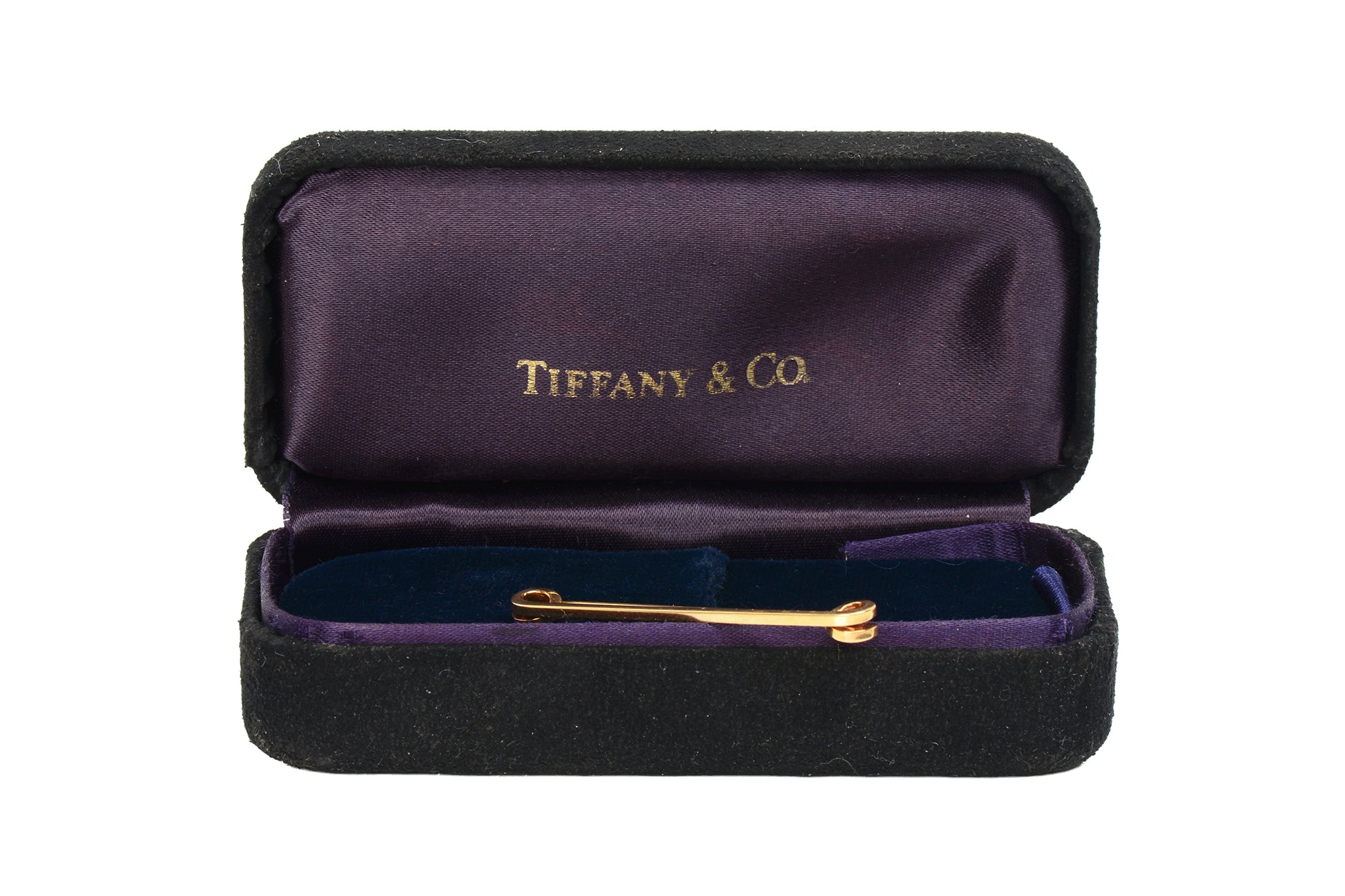 Tiffany & Co. Gold Safety Pin Brooch – The Three Graces