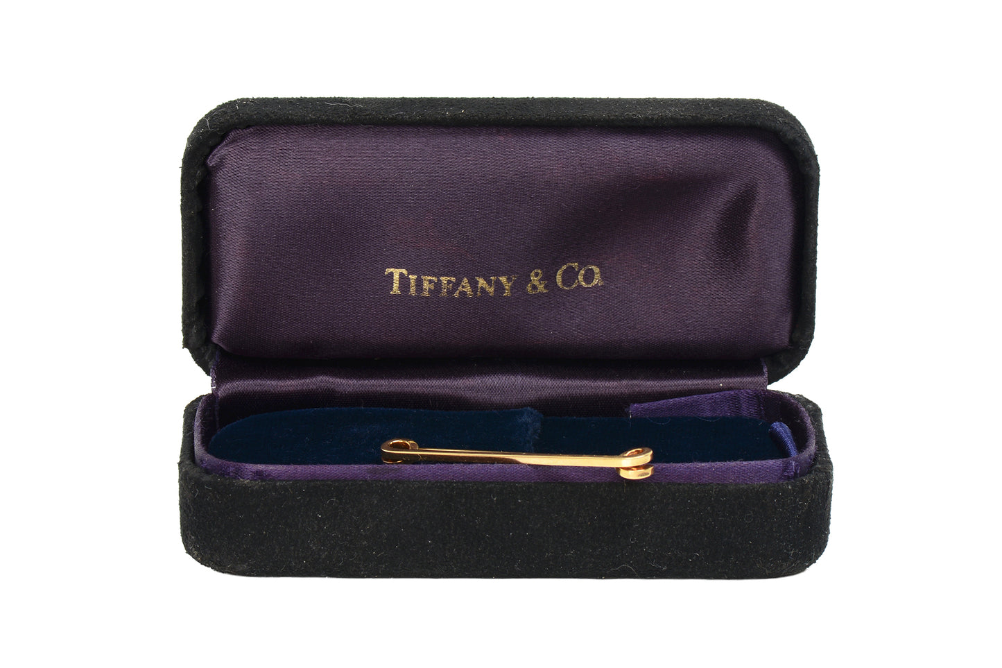 Tiffany & Co. Gold Safety Pin Brooch