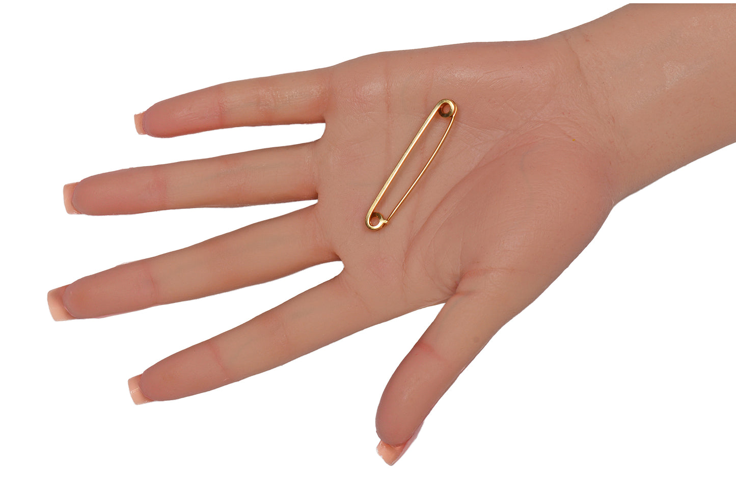 Tiffany & Co. Gold Safety Pin Brooch