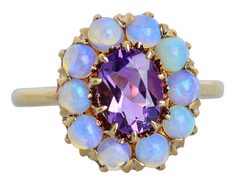 Lilac Lovely - Vintage Amethyst Opal Ring