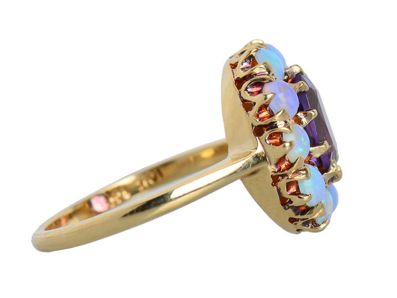 Lilac Lovely - Vintage Amethyst Opal Ring
