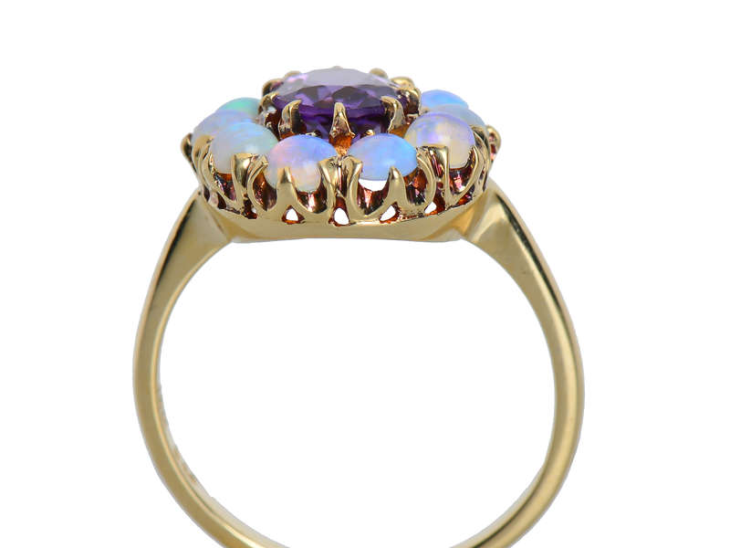 Lilac Lovely - Vintage Amethyst Opal Ring