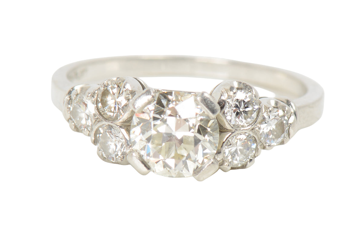 Snow Flurries - Diamond Platinum Ring