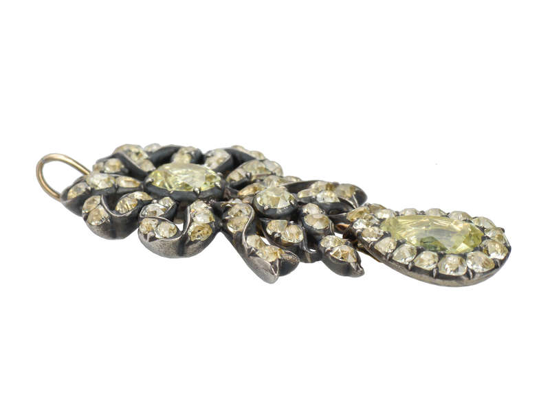 18th Century Fine Chrysoberyl Pendant