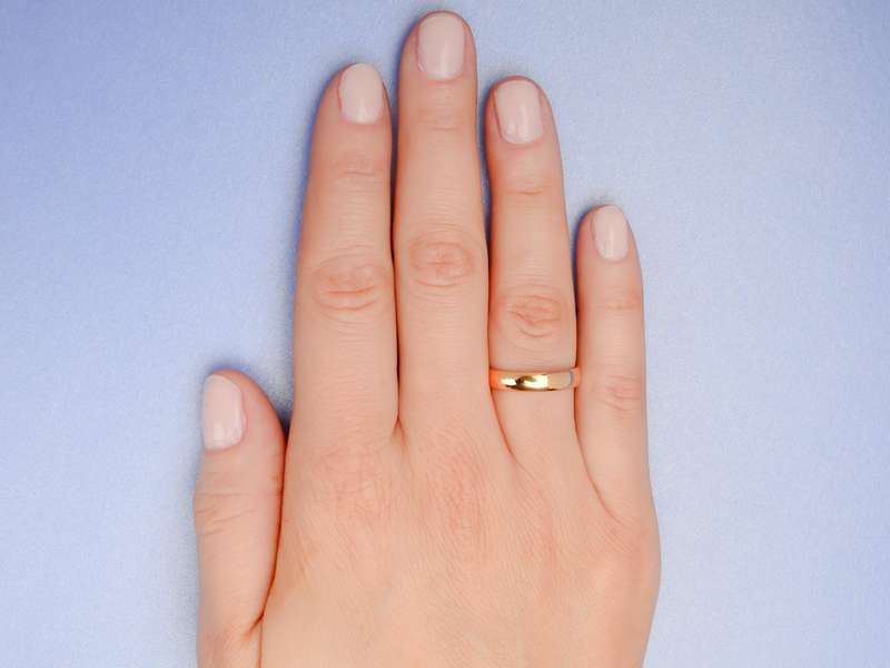 Wedding Wishes - 22k Gold Ring from 1906