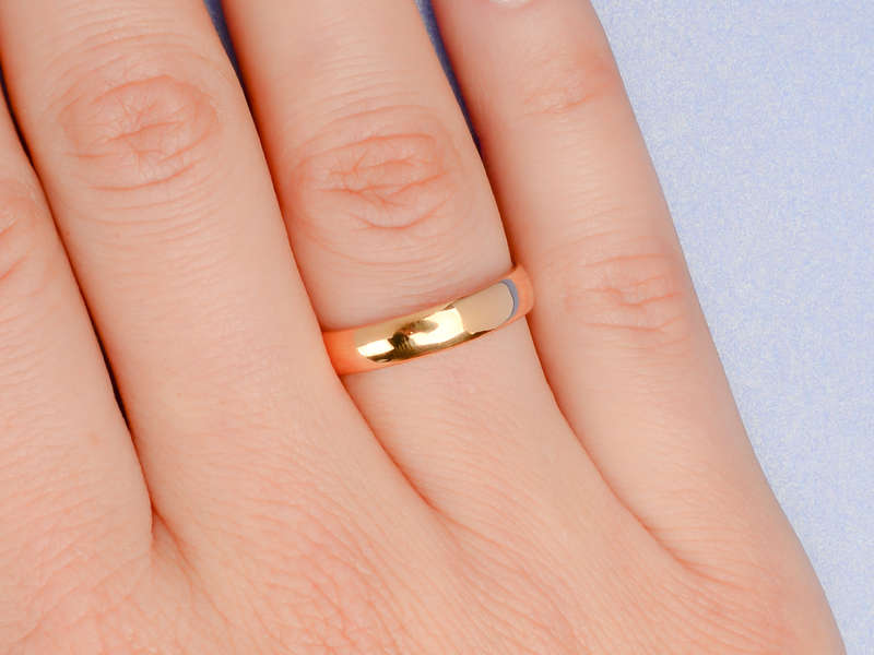Wedding Wishes - 22k Gold Ring from 1906
