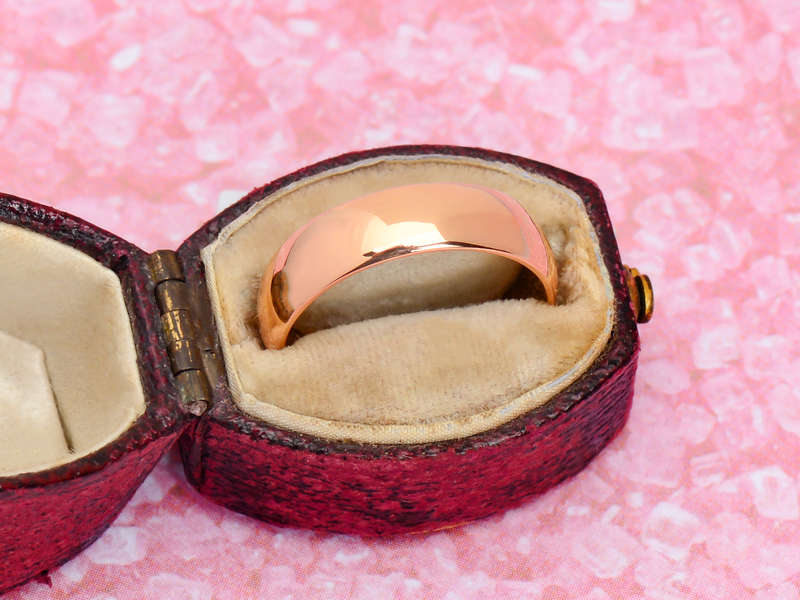 Wedding Wishes - 22k Gold Ring from 1906