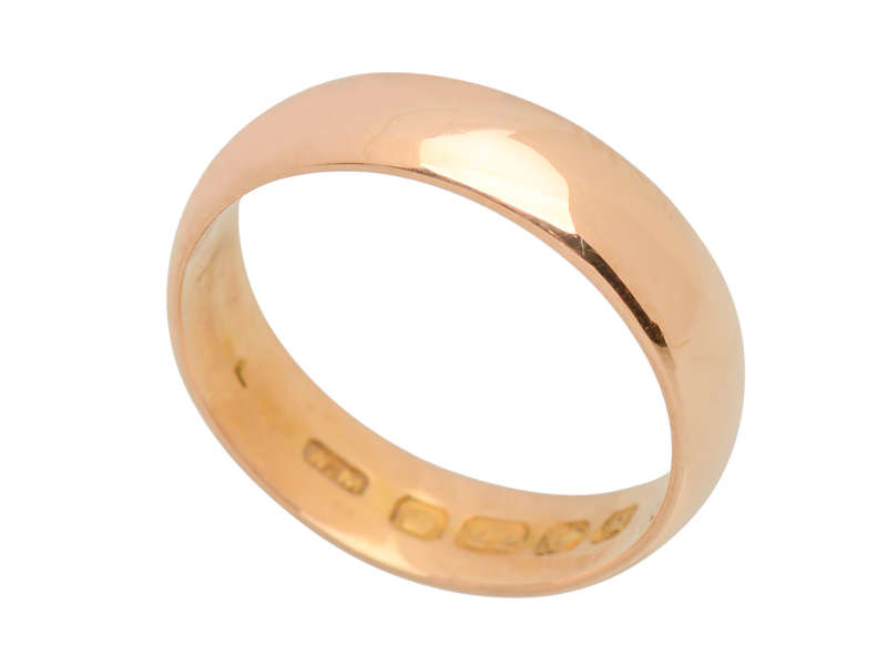 Wedding Wishes - 22k Gold Ring from 1906
