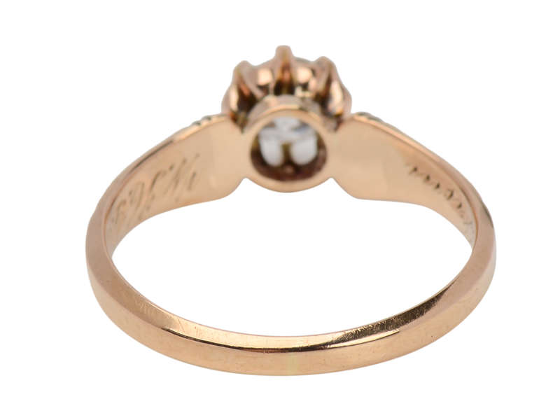 A New Life - Diamond Yellow Gold Solitaire