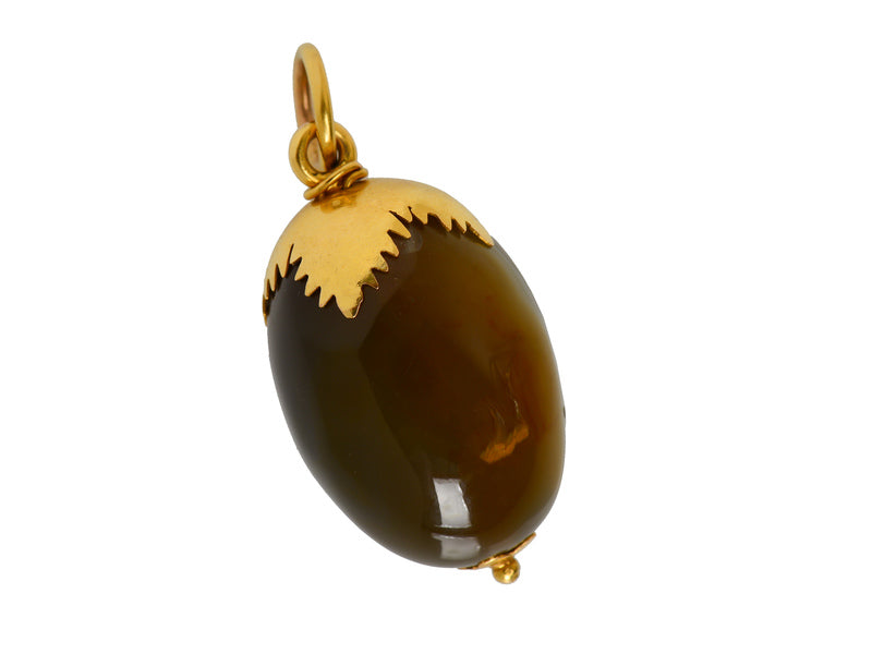 Scarce 17th C. Agate Amulet Pendant