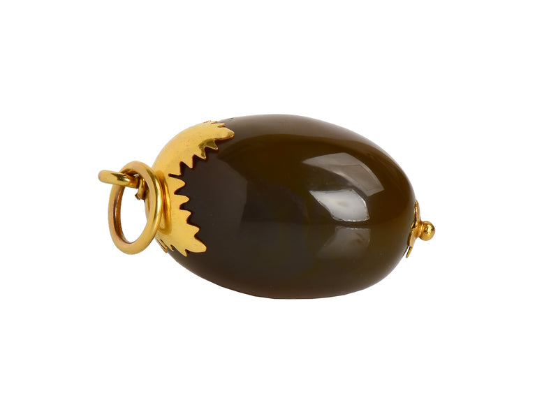 Scarce 17th C. Agate Amulet Pendant